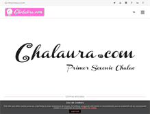 Tablet Screenshot of chalaura.com